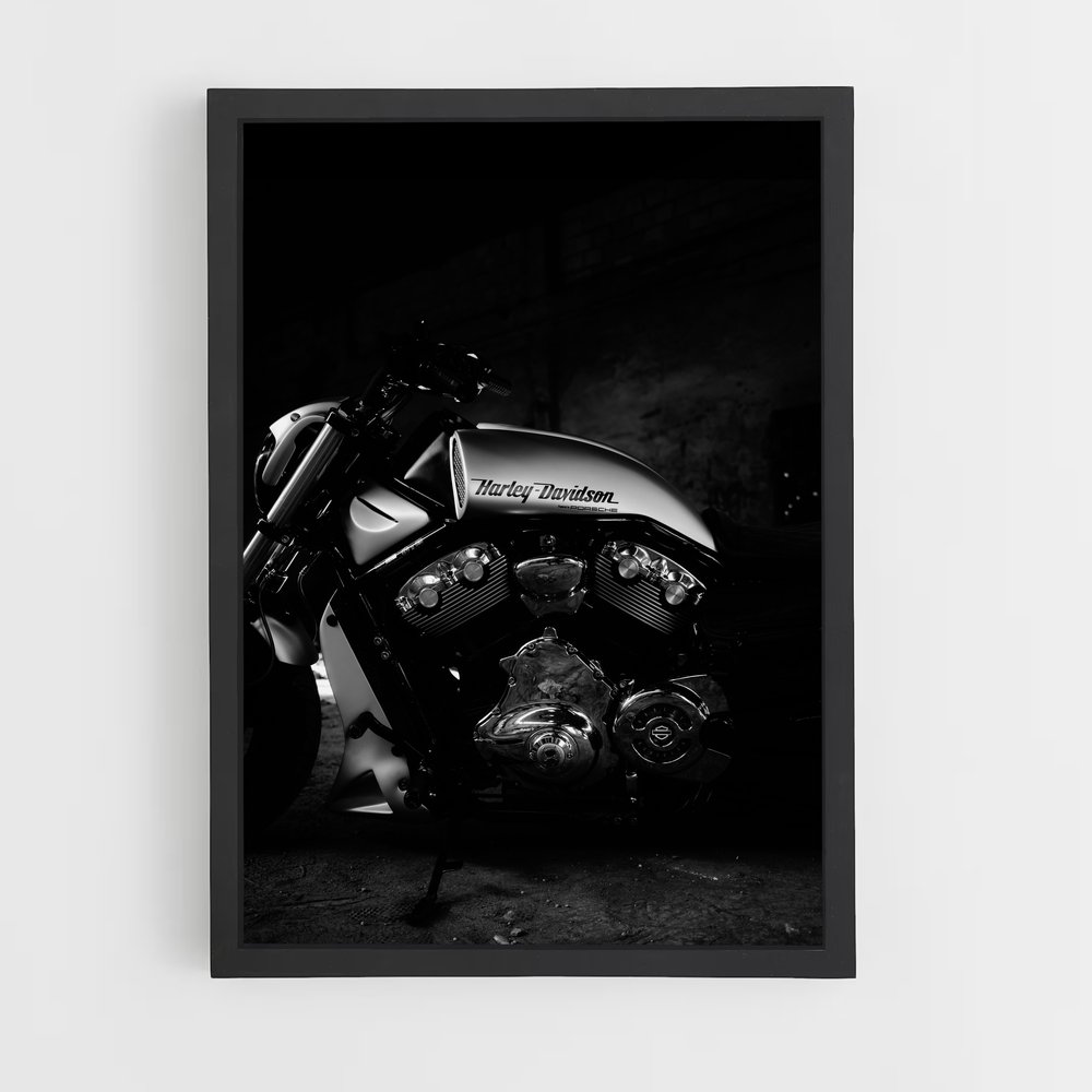 Poster Ombres de la V-Rod – affiche Harley-Davidson (vue 2)